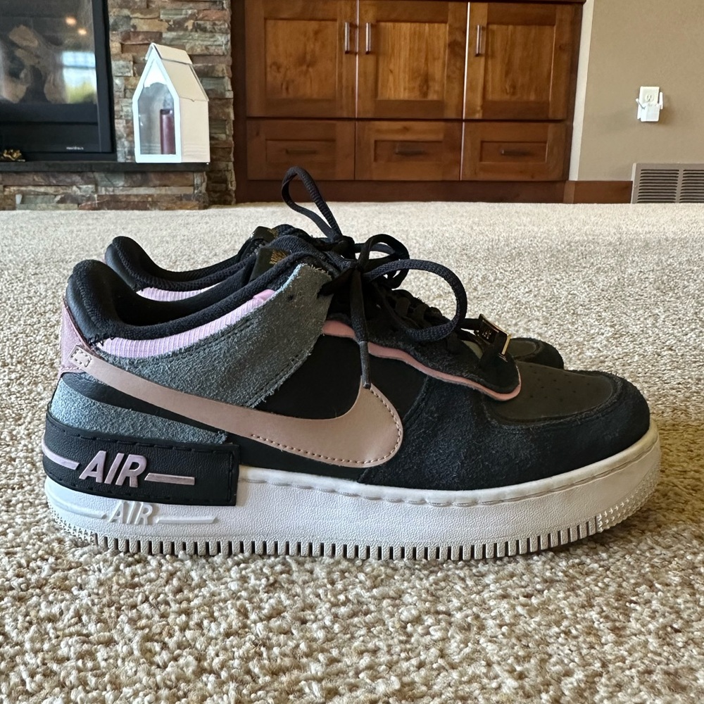 Nike Air Force One Shadow ‘Black Light Arctic Pink’